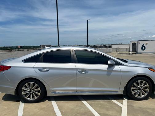 Silver 2017 Hyundai SONATA Sport