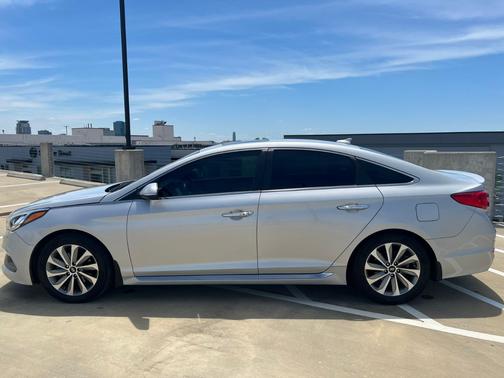 Silver 2017 Hyundai SONATA Sport