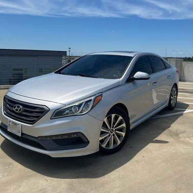 Silver 2017 Hyundai SONATA Sport