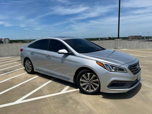 Silver 2017 Hyundai SONATA Sport