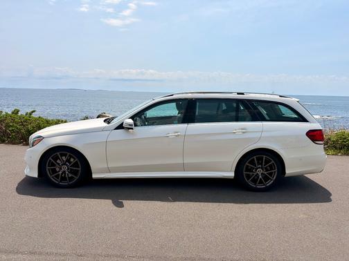 White 2016 Mercedes-Benz E-Class E 350 4MATIC