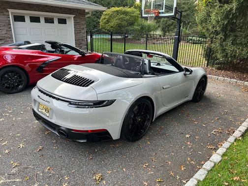 Gray 2022 Porsche 911 911 Carrera GTS Cabriolet