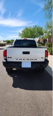 White 2021 Toyota Tacoma SR5