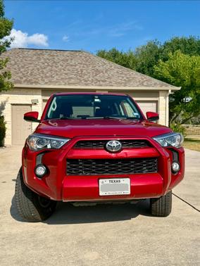Red 2019 Toyota 4Runner Limited
