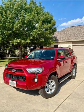 Red 2019 Toyota 4Runner Limited