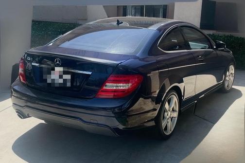 Blue 2013 Mercedes-Benz C-Class C 250