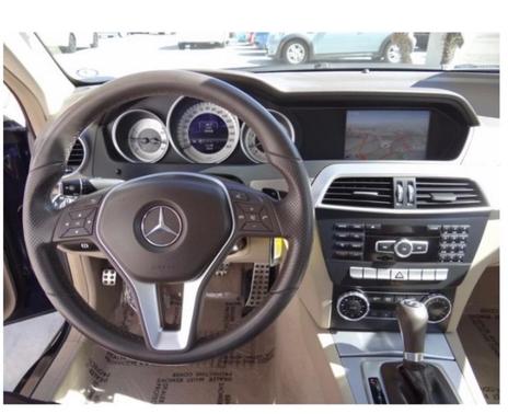 Blue 2013 Mercedes-Benz C-Class C 250