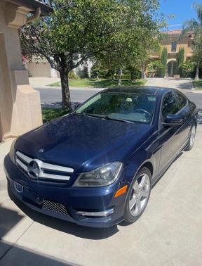 Blue 2013 Mercedes-Benz C-Class C 250