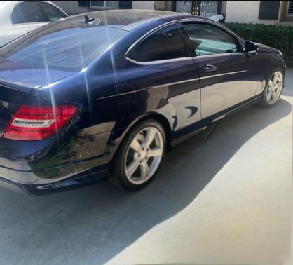 Blue 2013 Mercedes-Benz C-Class C 250