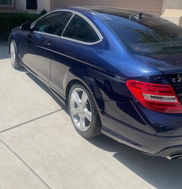 Blue 2013 Mercedes-Benz C-Class C 250