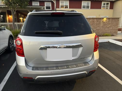 Silver 2011 Chevrolet Equinox LTZ