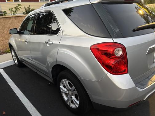 Silver 2011 Chevrolet Equinox LTZ