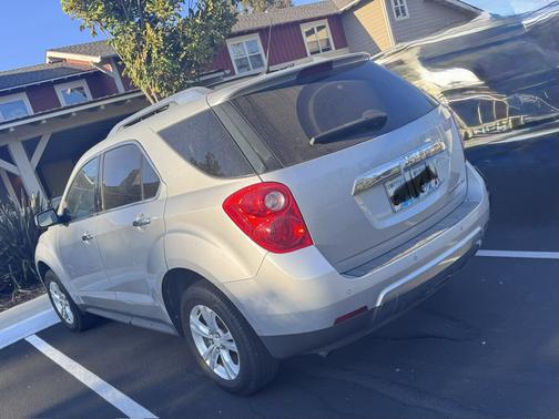 Silver 2011 Chevrolet Equinox LTZ