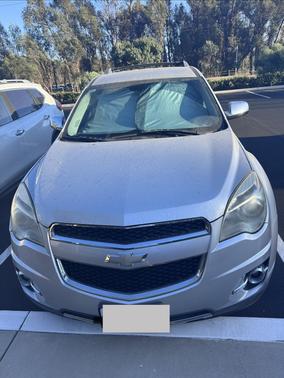 Silver 2011 Chevrolet Equinox LTZ