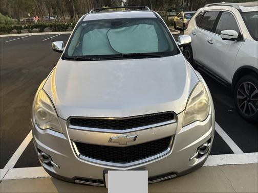 Silver 2011 Chevrolet Equinox LTZ