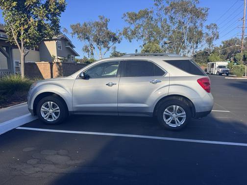 Silver 2011 Chevrolet Equinox LTZ
