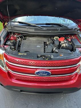 Red 2012 Ford Explorer Limited