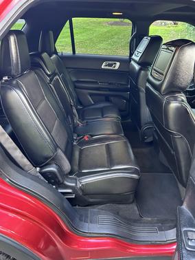 Red 2012 Ford Explorer Limited