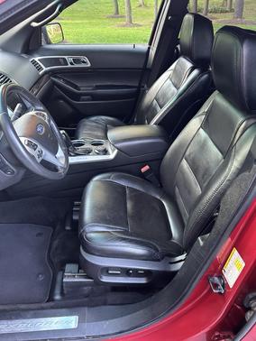 Red 2012 Ford Explorer Limited
