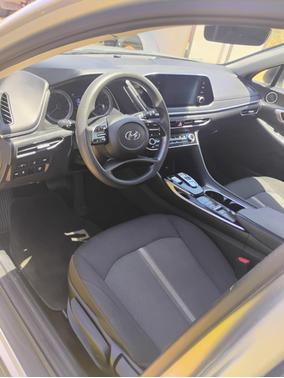 Gray 2021 Hyundai SONATA SE