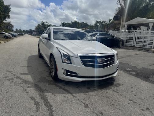 White 2018 Cadillac ATS 2.0L Turbo Luxury