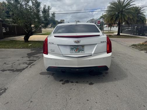 White 2018 Cadillac ATS 2.0L Turbo Luxury
