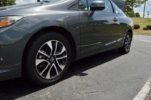 Gray 2013 Honda Civic EX
