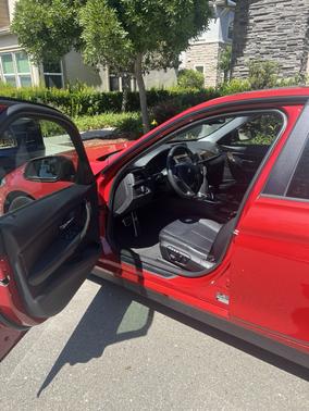 Red 2015 BMW 328 i