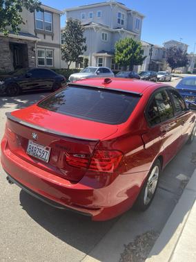 Red 2015 BMW 328 i