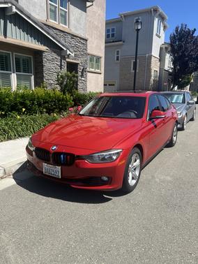 Red 2015 BMW 328 i