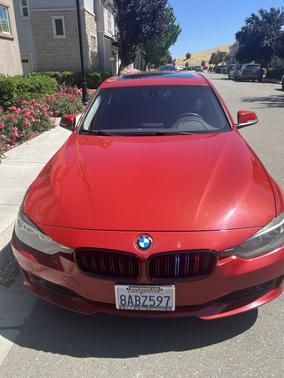 Red 2015 BMW 328 i
