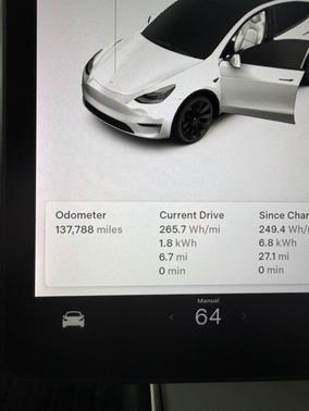White 2020 Tesla Model Y Long Range