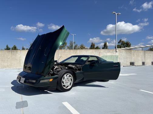 Green 1996 Chevrolet Corvette Base