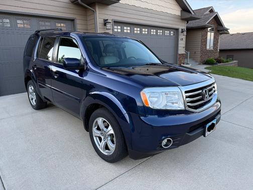 Blue 2013 Honda Pilot EX-L