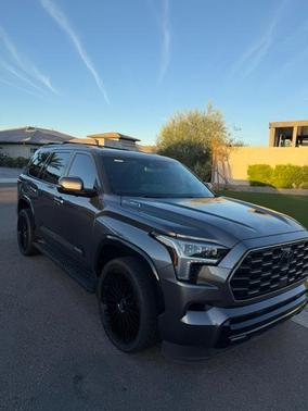 Gray 2024 Toyota Sequoia Platinum