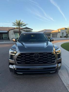 Gray 2024 Toyota Sequoia Platinum