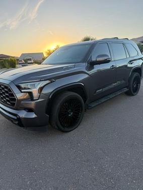 Gray 2024 Toyota Sequoia Platinum