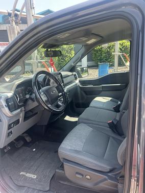 Gray 2022 Ford F-150 XLT