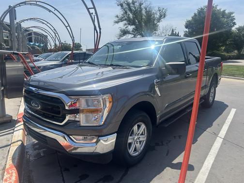 Gray 2022 Ford F-150 XLT