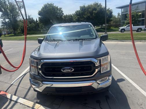 Gray 2022 Ford F-150 XLT
