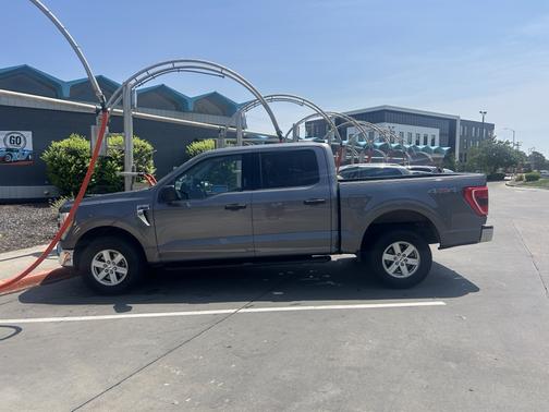 Gray 2022 Ford F-150 XLT