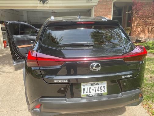 Black 2019 Lexus UX 200 Base