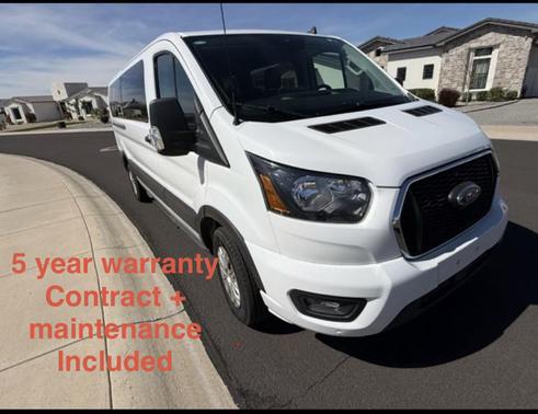 White 2023 Ford Transit-350 XLT