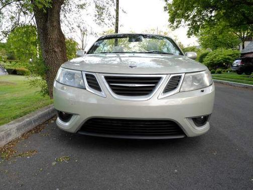 Beige 2008 Saab 9-3 Aero