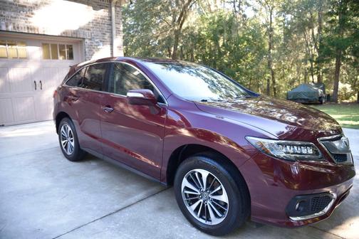 Red 2017 Acura RDX Advance Package