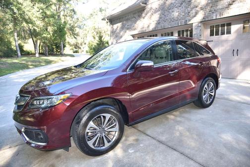 Red 2017 Acura RDX Advance Package