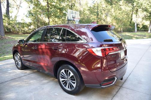 Red 2017 Acura RDX Advance Package