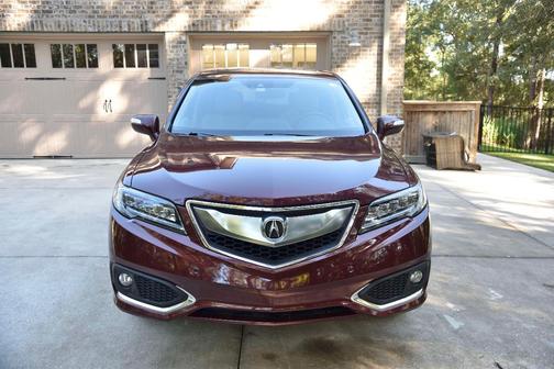 Red 2017 Acura RDX Advance Package