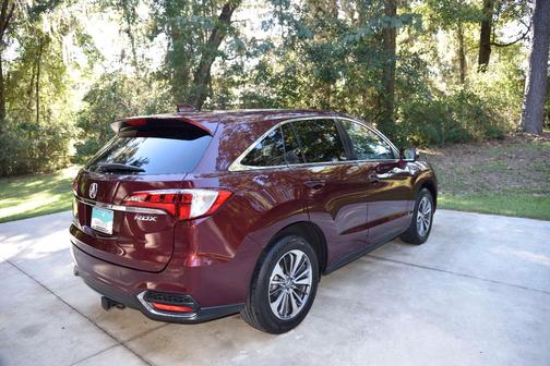 Red 2017 Acura RDX Advance Package