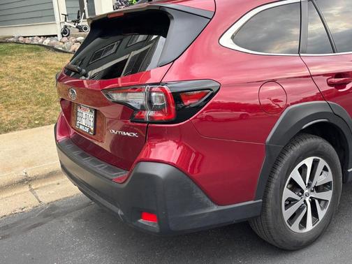 Red 2025 Subaru Outback Premium